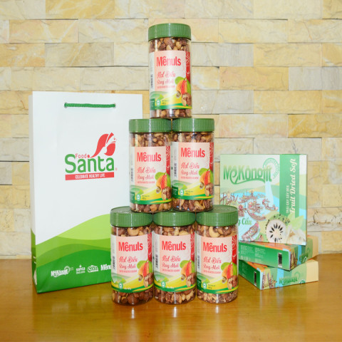 Menuts salted roasted silk cashews - Plastic box 450g